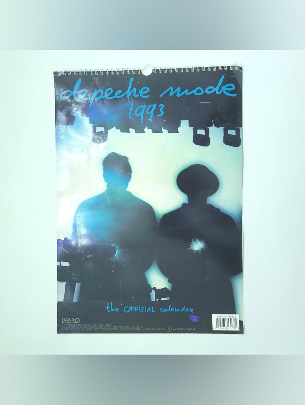 Vintage Depeche Mode 1993 Official Calendar Anton Corbijn